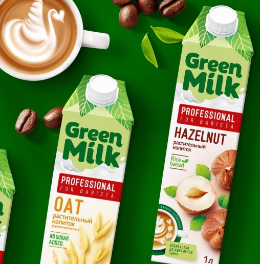 Молоко Green Milk Professional HoReCa OAT овсяный ферментированный 1000 мл