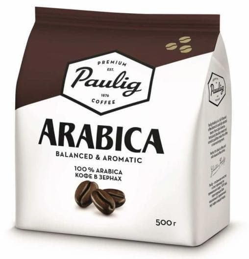 Кофе в зернах Paulig Arabica 500 г