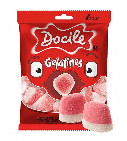 Мармелад жевательный Docile Gelatines Kiss 15 г