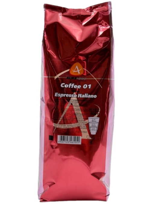 Кофе растворимый сублимированный Almafood 01 Premium Espresso Italiano 500 г