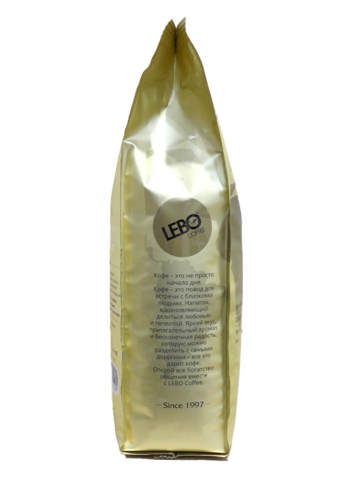 Кофе в зернах LEBO GOLD Арабика 1000 г