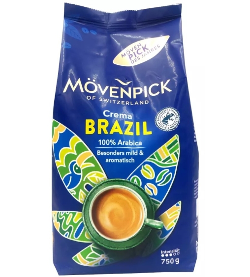 Кофе в зернах Movenpick Crema BRAZIL 750 г