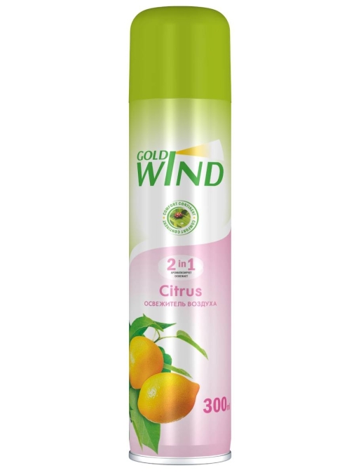 Освежитель воздуха Gold Wind Citrus 300 мл