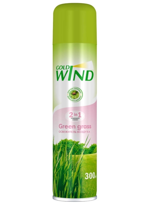 Освежитель воздуха Gold Wind Green grass 300 мл