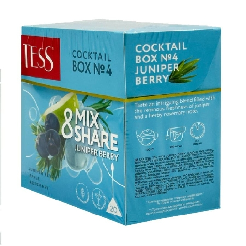 TESS Mix & Share Cocktail Box №4 МОЖЖЕВЕЛЬНИК 20 пир. × 1,5 г