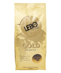 Кофе в зернах LEBO GOLD Арабика 1000 г