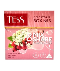 TESS Mix & Share Cocktail Box №3 БУЗИНА 20 пир. × 1,5 г